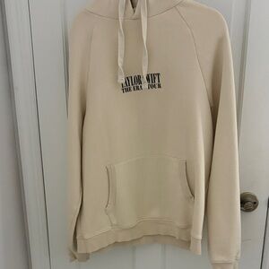 Taylor Swift Eras tour hoodie-cream